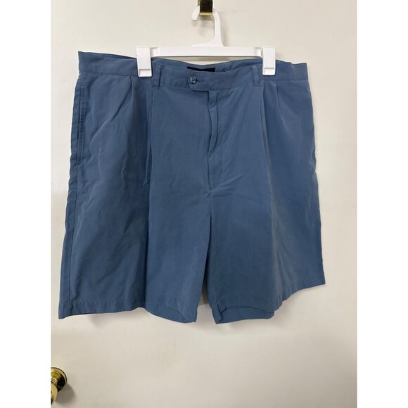 Brandini Mens Tailored Blue Shorts - Size 42 Polyester & Nylon Blend - Picture 2 of 5